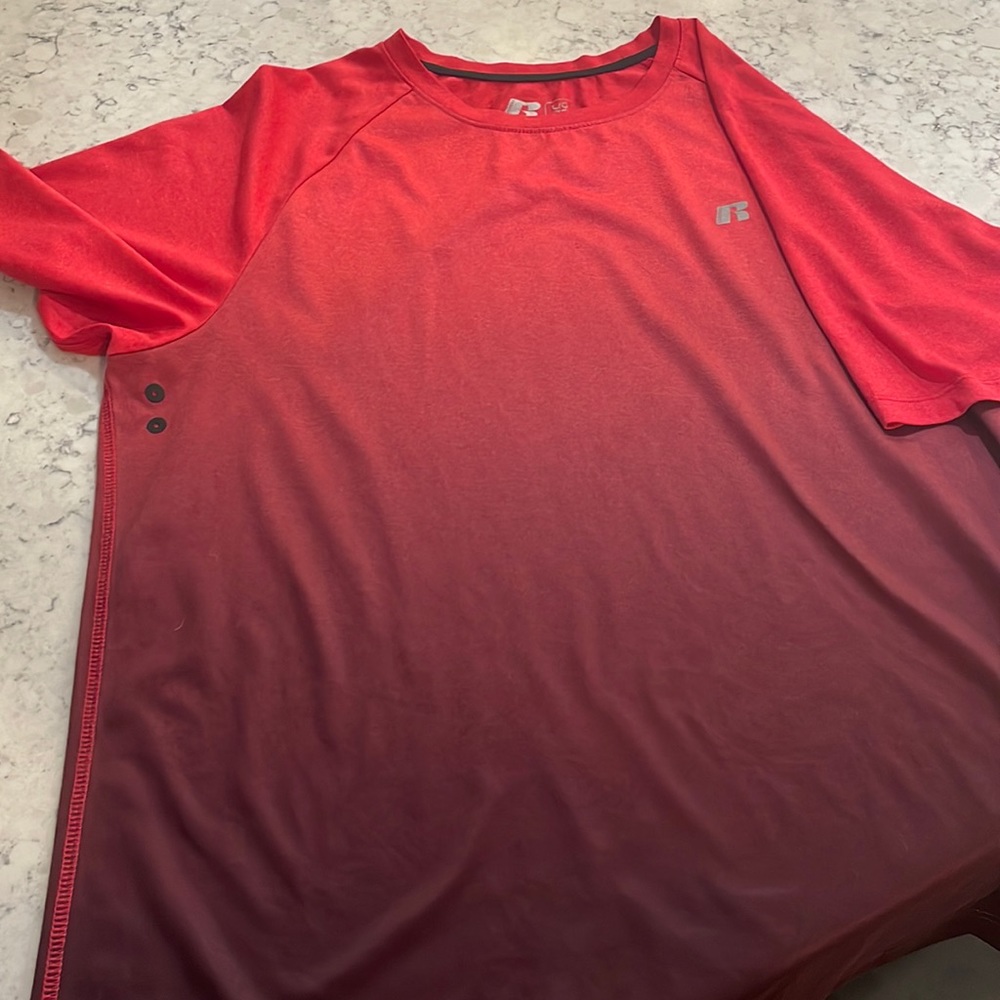 Russell athletic, red, large, short sleeve